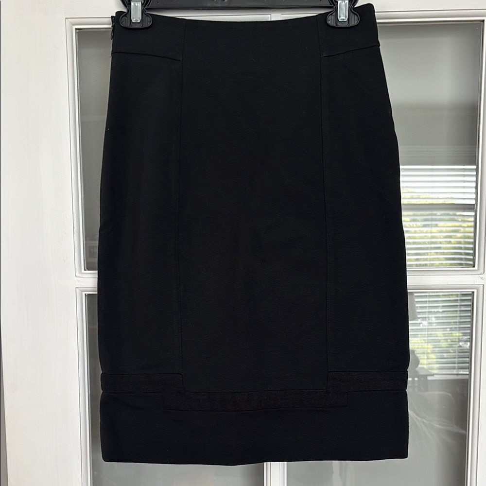 Diane Von Furstenberg Black Pencil Skirt